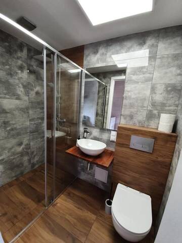 Фото номера Шале с двумя спальнями Дома для отпуска Lumi Resort Domki letniskowe г. Реваль 16